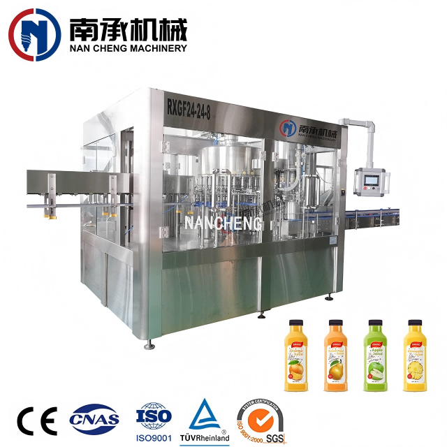 10000 瓶/小時熱灌裝生產(chǎn)設備灌裝機（型號：RXGF24-24-8)